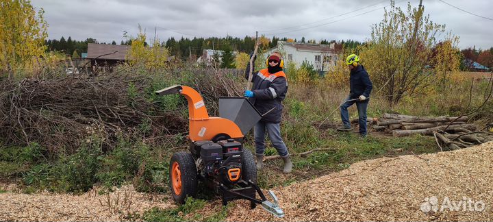 Измельчение веток
