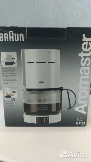 Кофеварка капельная braun