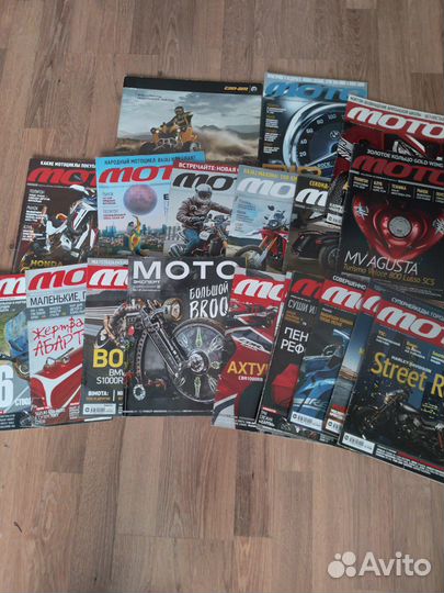 Строительство, фотограф, садоводство, Мото журналы