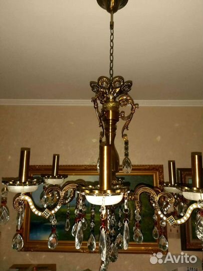Люстра хрустальная винтаж /Н/К.367321/6