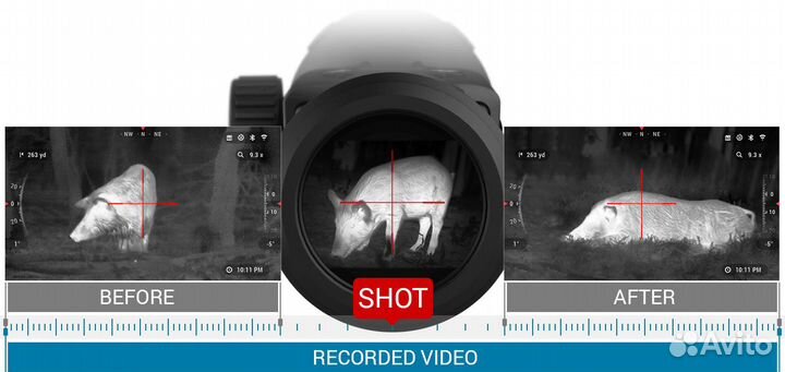 Аtn thor 4 640 2.5-25X Умный Тепловизионный прицел