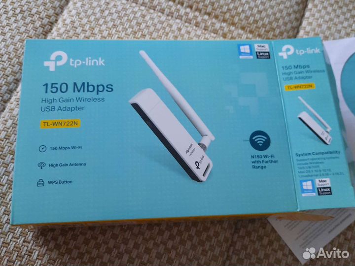 Wi-Fi адаптер TP-link TL-WN722N