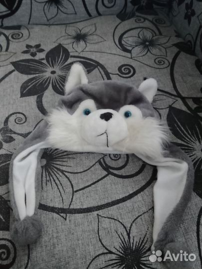 Головной убор маска волк