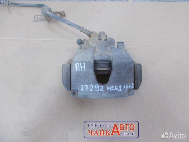 Суппорт тормозной передний правый Renault Megane 2