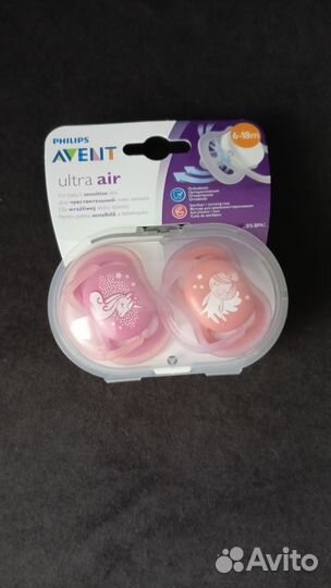 Соска пустышка avent 6 18