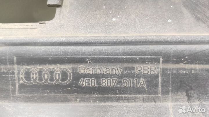 Бампер задний зад. Audi A8