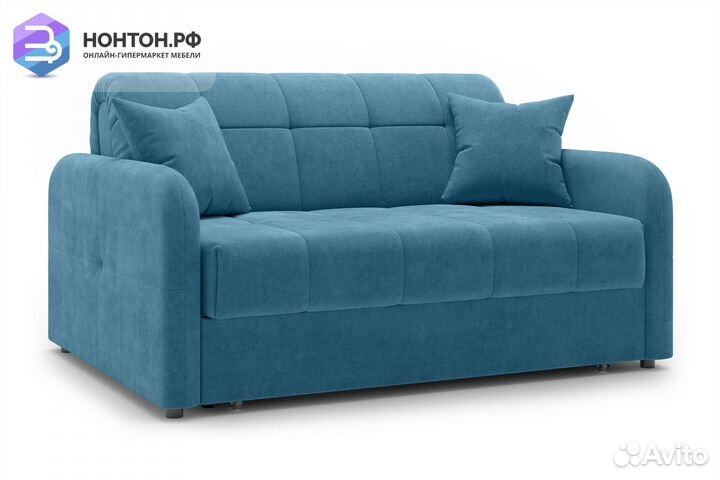 Диван аккордеон Некст голубой