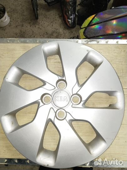 Оригинальные колпаки kia rio 3 r 15