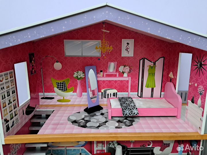 Большой кукольный домик бу