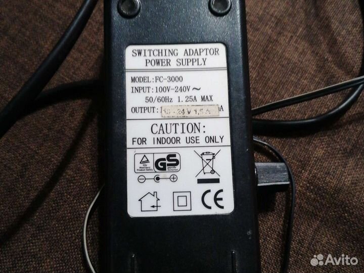 Блок питания от 12 до 24 Вольт, с регулятором