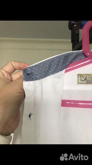 Белая рубашка для мальчика 146-152