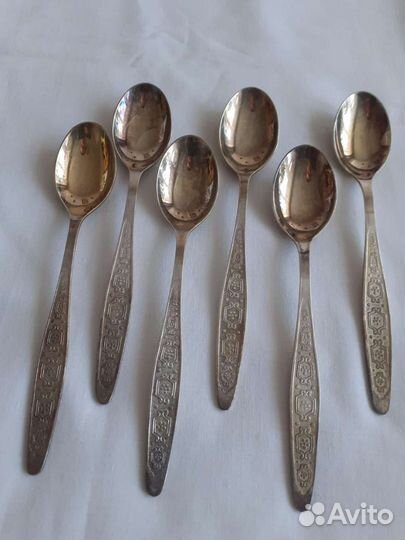 Чайные ложки мельхиор
