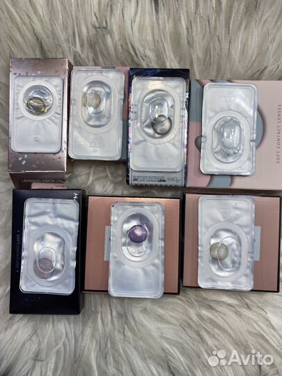 Линзы для глаз цветные