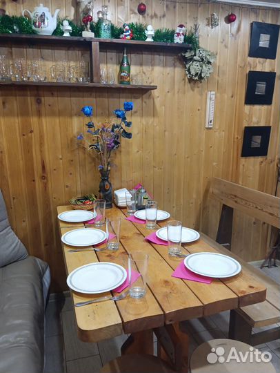 Баня на дровах семейная