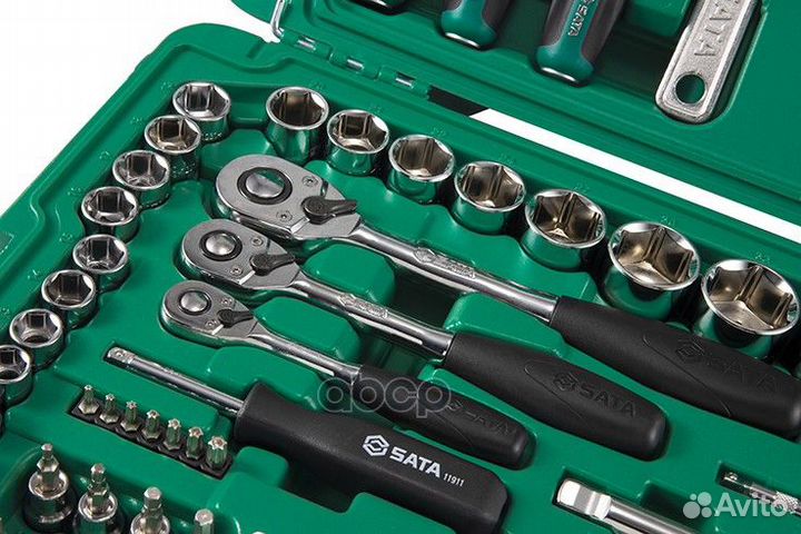 09014 Унив. набор торц. головок SATA 124 предме