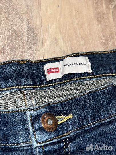 Джинсы wrangler прямые
