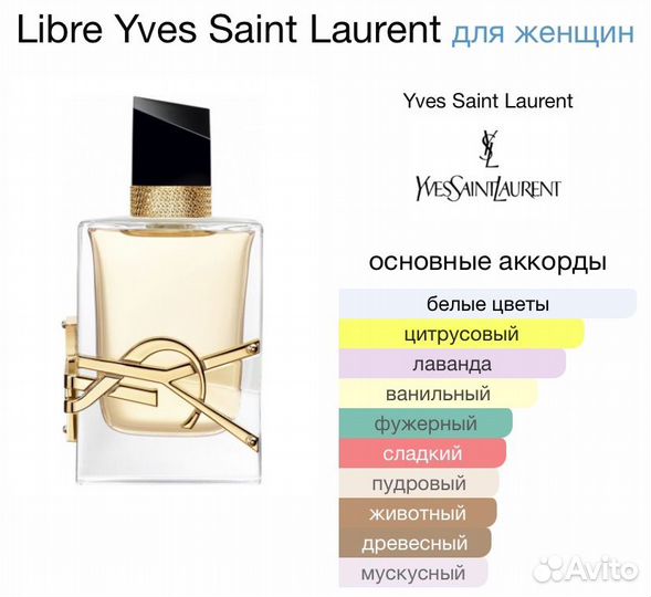 Оригинал духи YSL Libre 30 мл