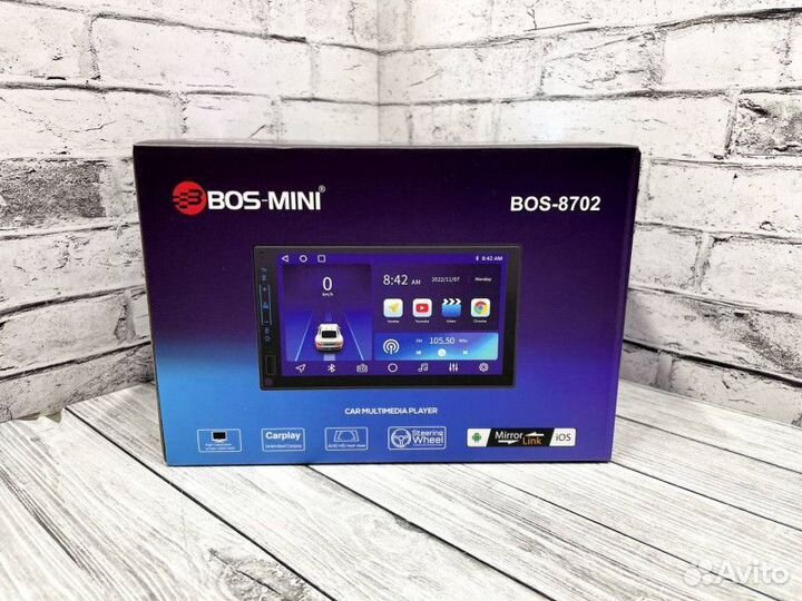 Автомагнитола 2din boss mini