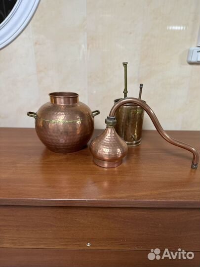 Медный дистиллятор Аламбик