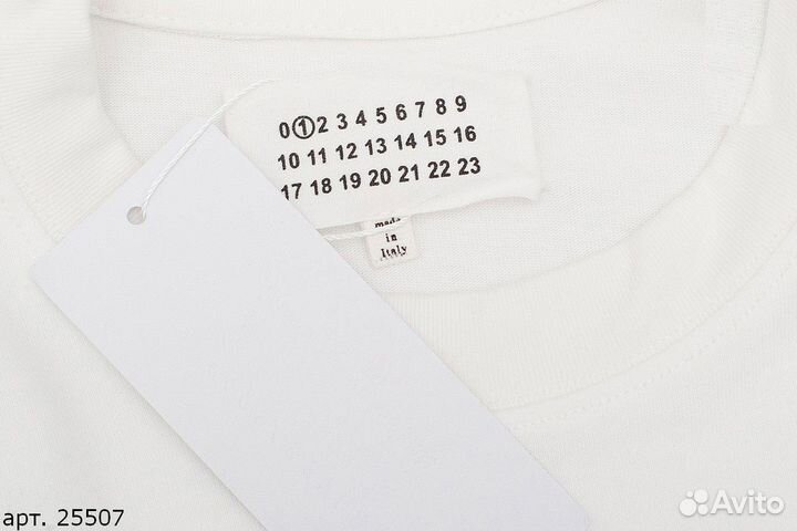 Футболка Maison Margiela words Белая