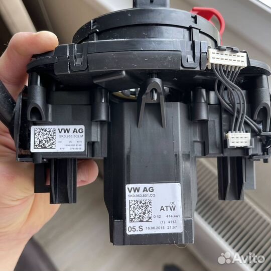 Подрулевой блок с переключателями 5K0953569AL