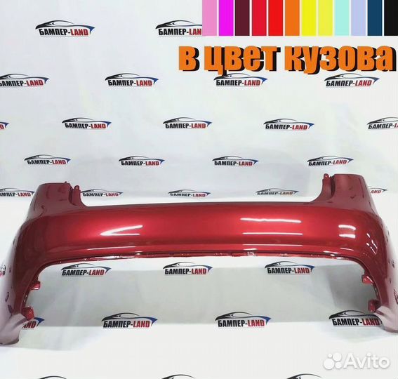 Бампер задний Kia Rio 3 2012 Седан новый любой цве