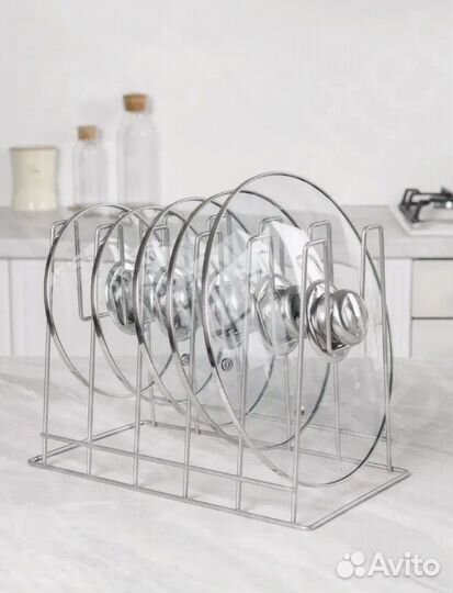 Подставка для крышек новая