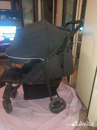 Прогулочная коляска, трость, бу