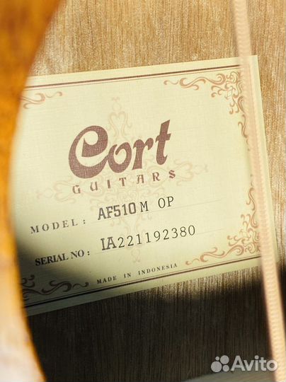 Гитара Cort (Красное дерево)