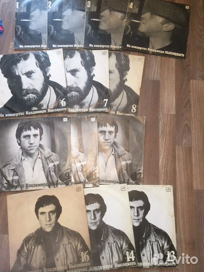 Владимир высоцкий пластинки виниловый коллекция