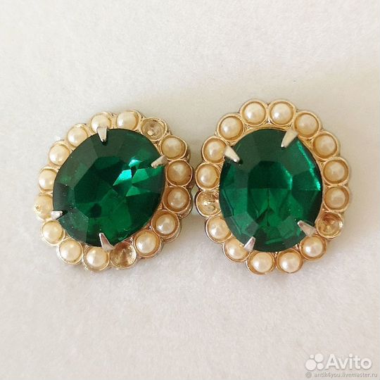 Винтажные клипсы Coro 1960-1970-е гг