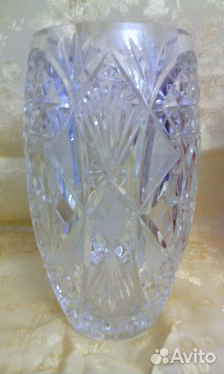 Хрустальные вазы Богемия
