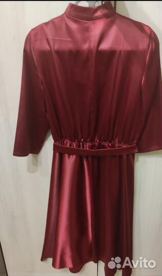 Вечернее платье, атлас, 44