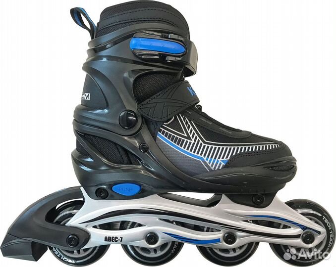 Ролики tech team Kolt синий Nov1022
