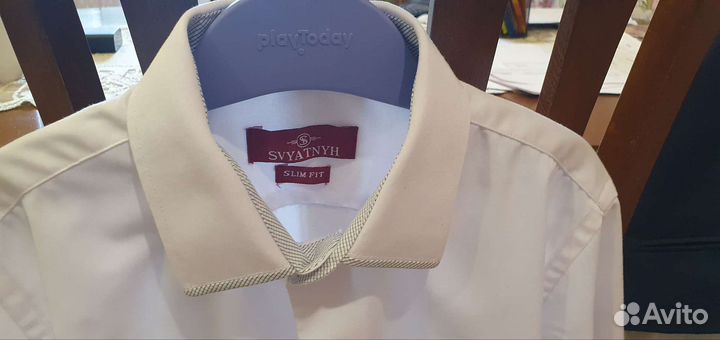 Рубашка белая р. 140