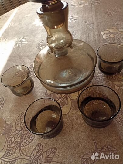 Посуда, цветное стекло СССР