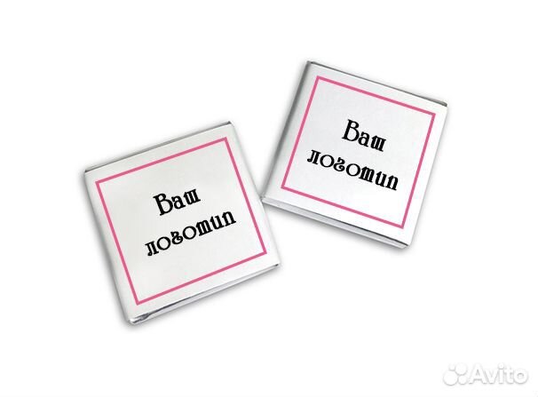 Шоколадки с логотипом