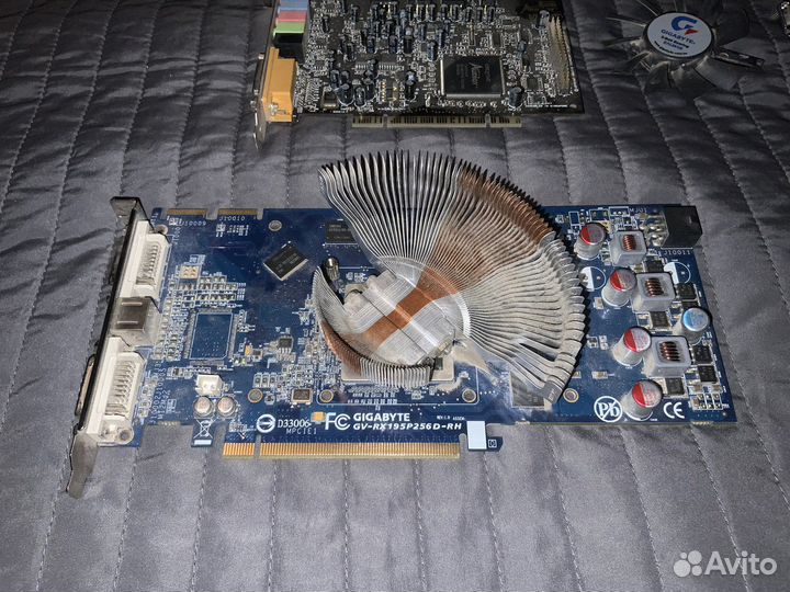 Gigabyte. видео карта, звуковая карта