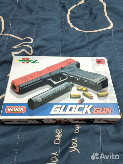 Пистолет glock gun