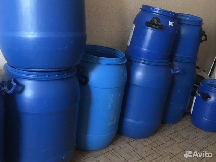 Бочки пластиковые пищевые новые
