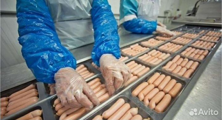 Упаковщик на мясокомбинат в Гагарин вахта 15/15