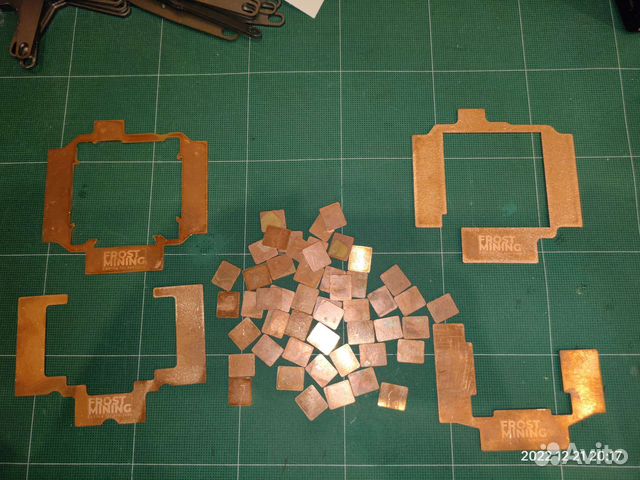 Медные термопрокладки/медные пластины