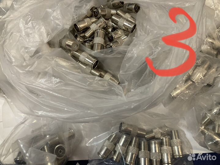 Тв F-разъемы:мамы,папы,бочки