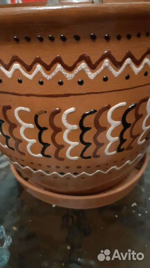 Горшок керамический