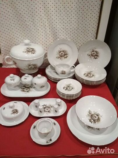 Сервиз гдр Кахла столовый;Барановка, Вербилки