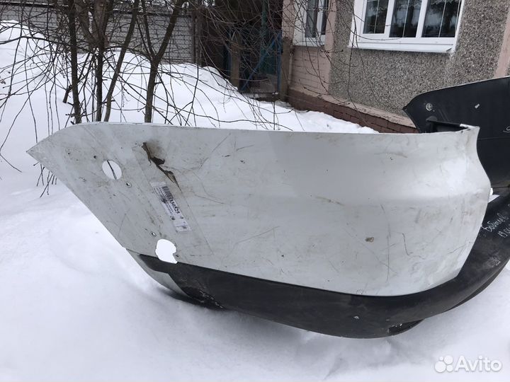 Задний бампер pajero sport