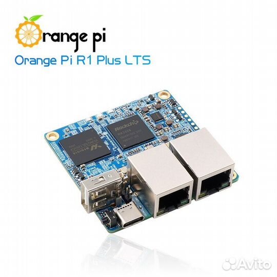 Микрокомпьютер Orange Pi R1 Plus LTS 1 гб озу
