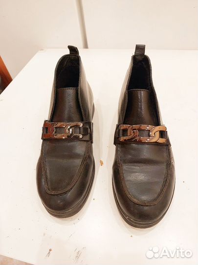 Лоферы женские 38 размер натуральная кожа