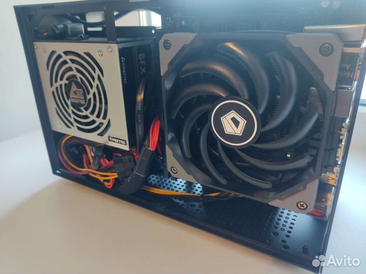Mini ITX компьютер Ryzen 5 5600G/16gb 3200/256gb