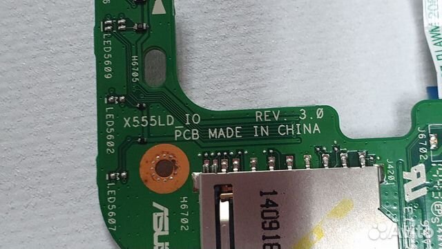 Плата Asus X555LD IO board REV 3.0